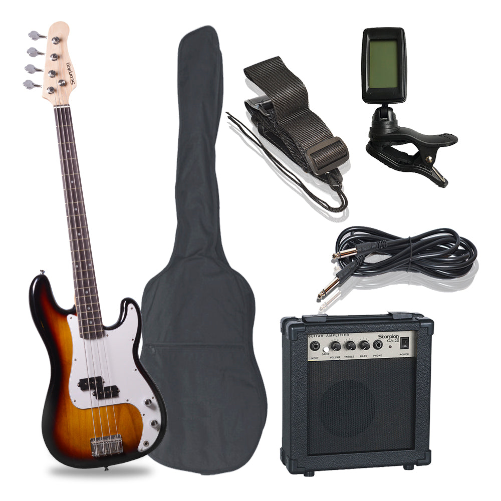 Pack Bajo Eléctrico Sunburst Scorpion
