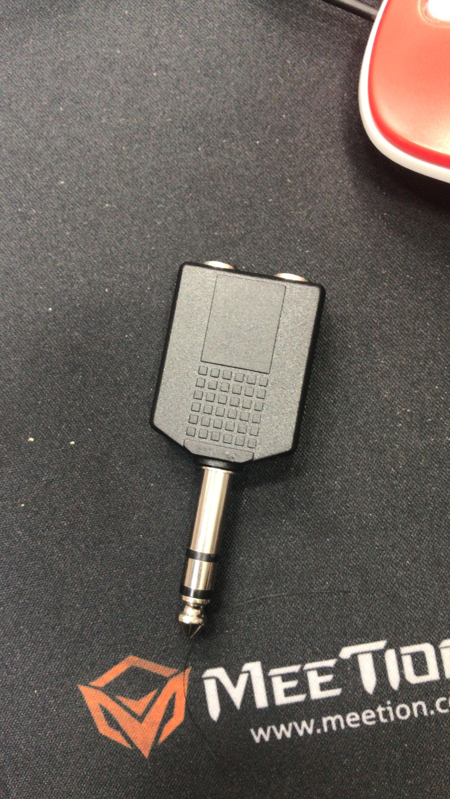 Adaptador 2/6,3 a 1/6,3 stereo