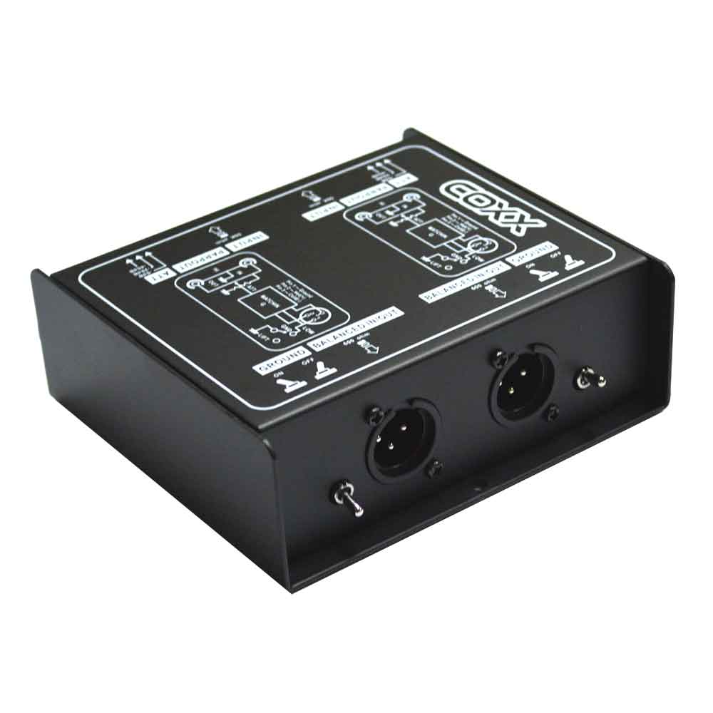 Caja directa pasiva doble CXX-200C COXX