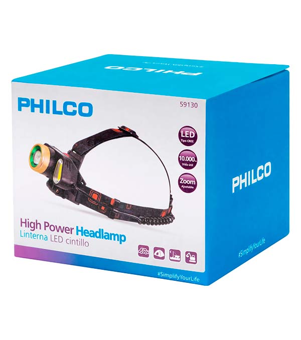 Linterna LED Cintillo Philco