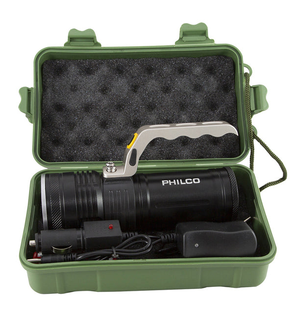 Linterna Led tipo cree Philco