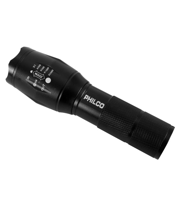 Linterna Swat con soporte bicicleta Philco