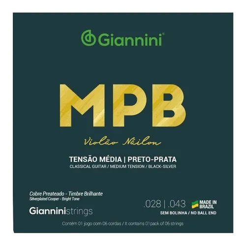 Cuerdas Guitarra clásica Giannini