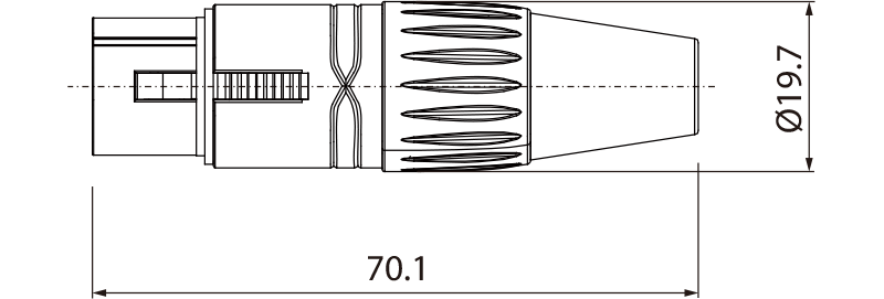 Conector XLR Hembra Roxtone