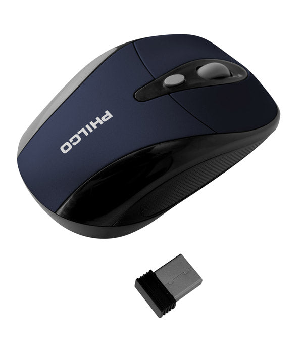 Mouse óptico inalámbrico Philco
