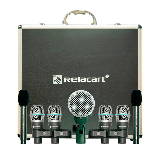 Kit de micrófonos para batería DMK007P Relacart