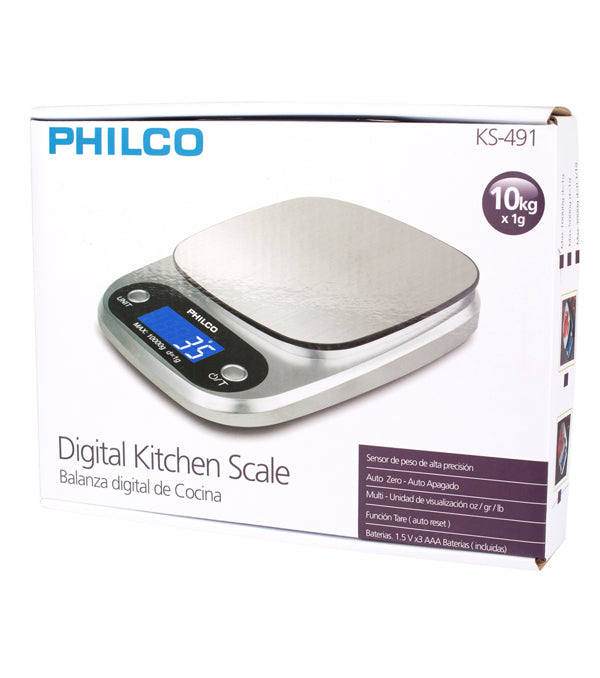 Balanza digital cocina Philco