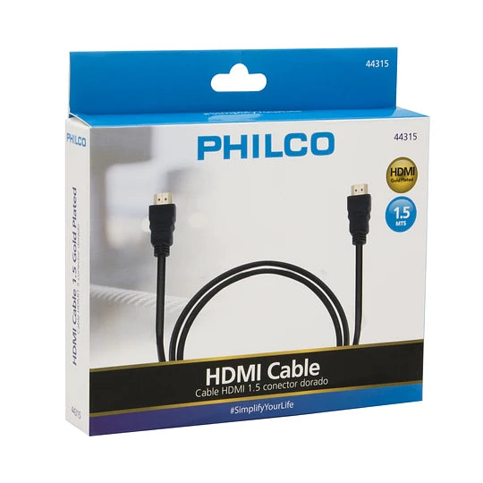 Cable HDMI Gold 1.5 m