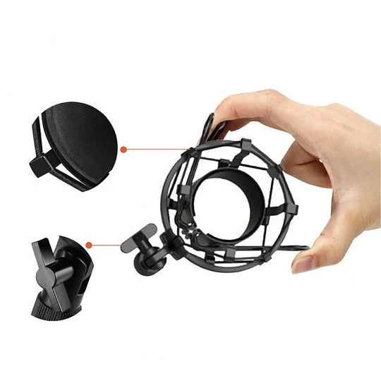 Soporte Shockmount Para Micrófono Rhino