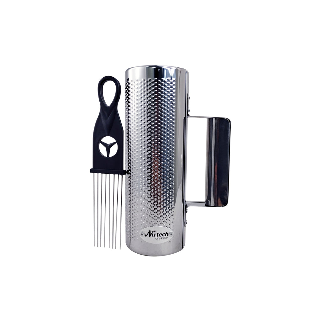 Guiro metálico 3×8” Nutech