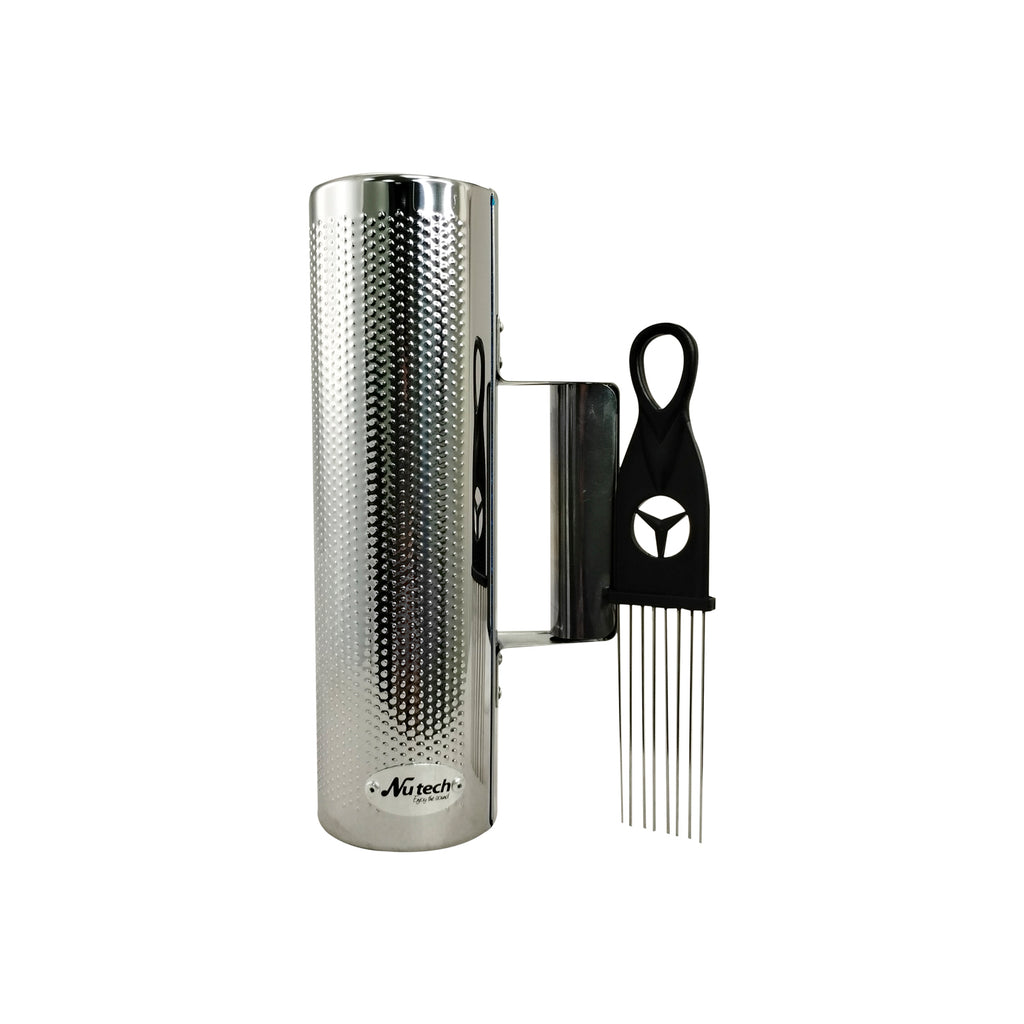 Guiro metálico 3×10”