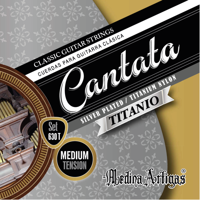 Cuerdas Guitarra clásica Cantata Titanio Medina Artigas