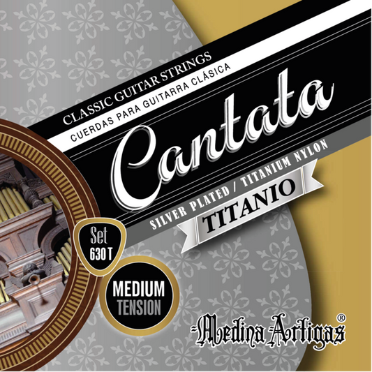Cuerdas Guitarra clásica Cantata Titanio Medina Artigas