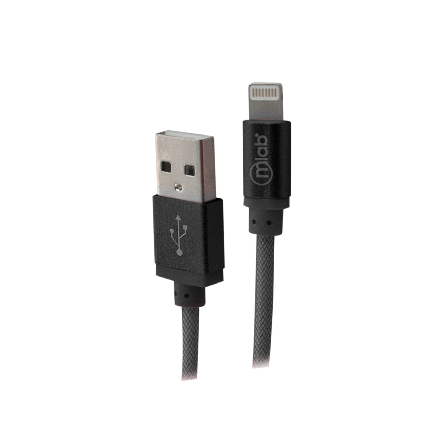 Cable USB a Lightning Negro