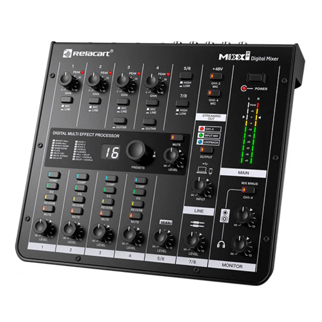 Mezclador digital MIXX 8.6 Relacart
