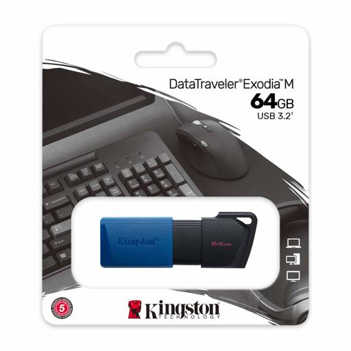 Pendrive DataTraveler Exodia USB 3.2 64 GB Kingston