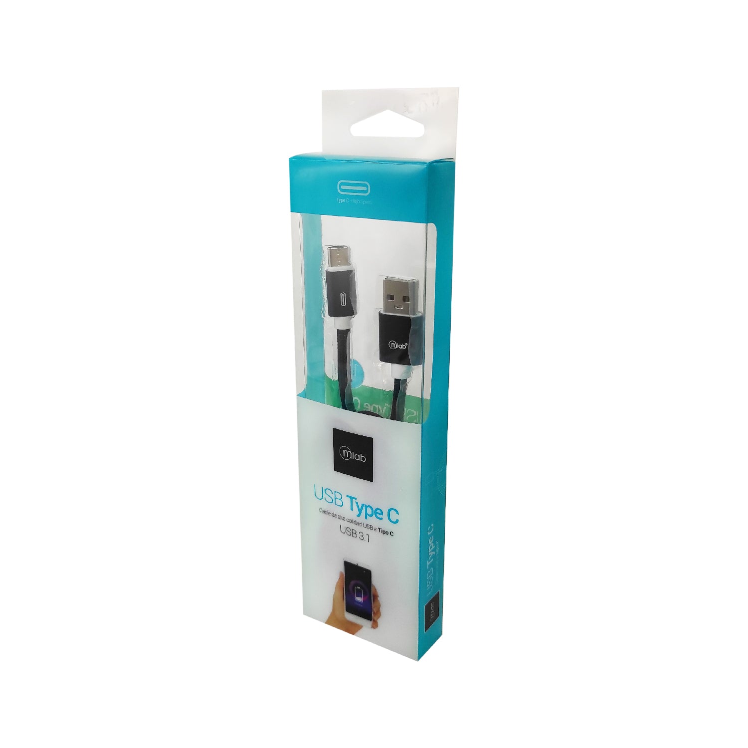 Cable USB a Tipo C Microlab