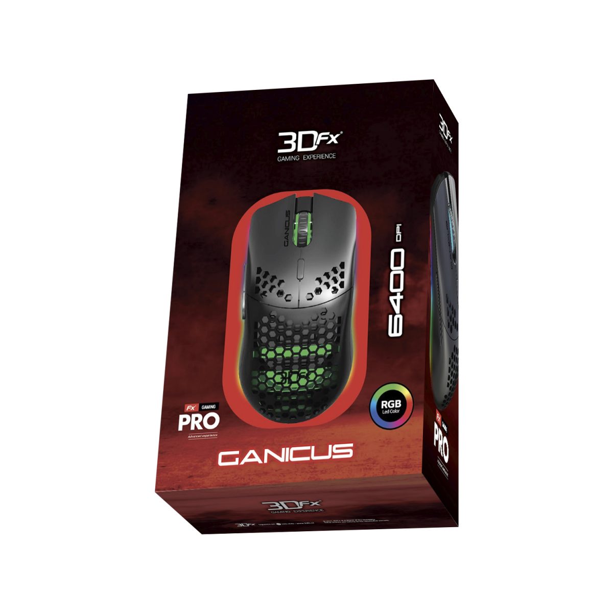 Mouse Gaming 6400 DPI Ganicus
