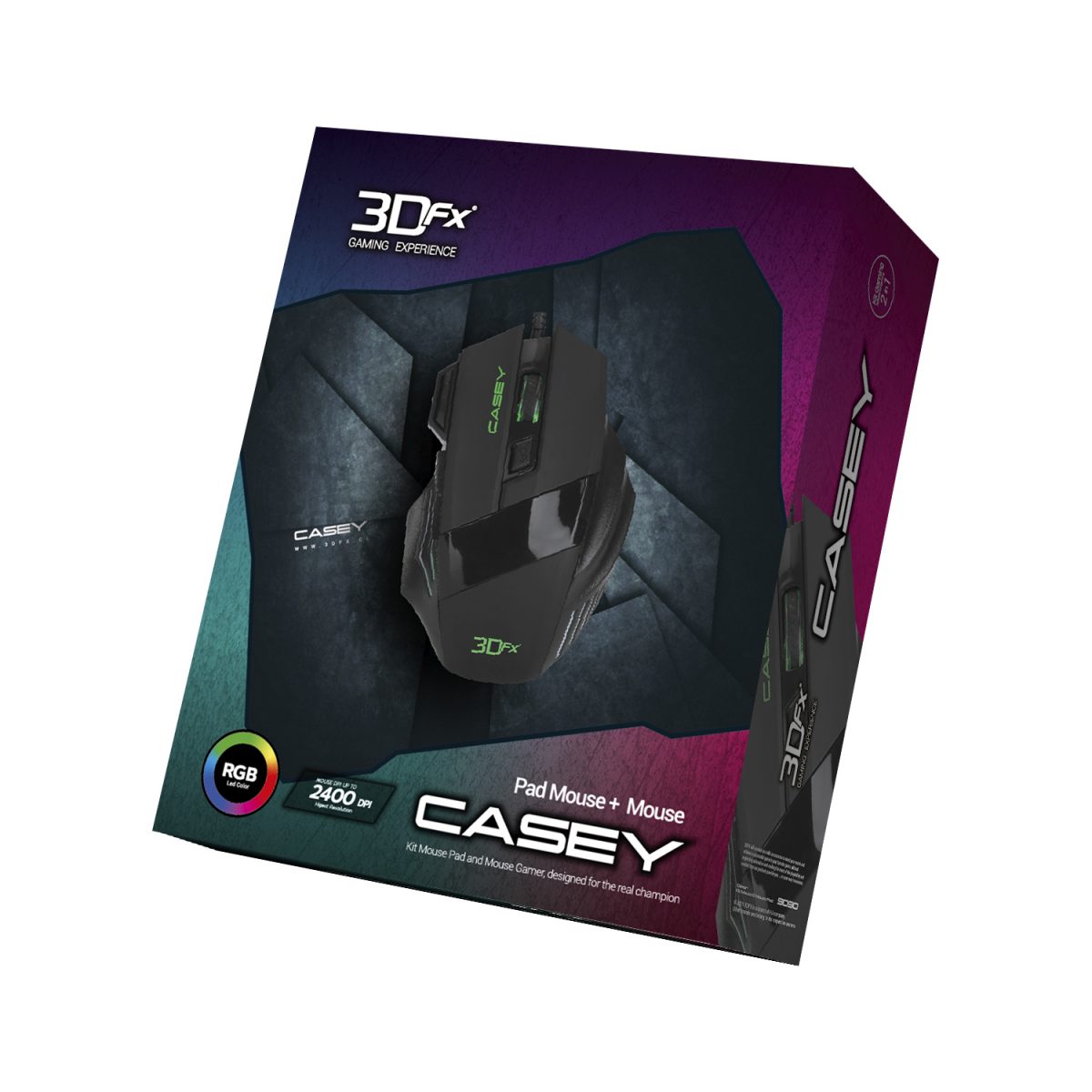Kit gamer 2 en 1 Casey