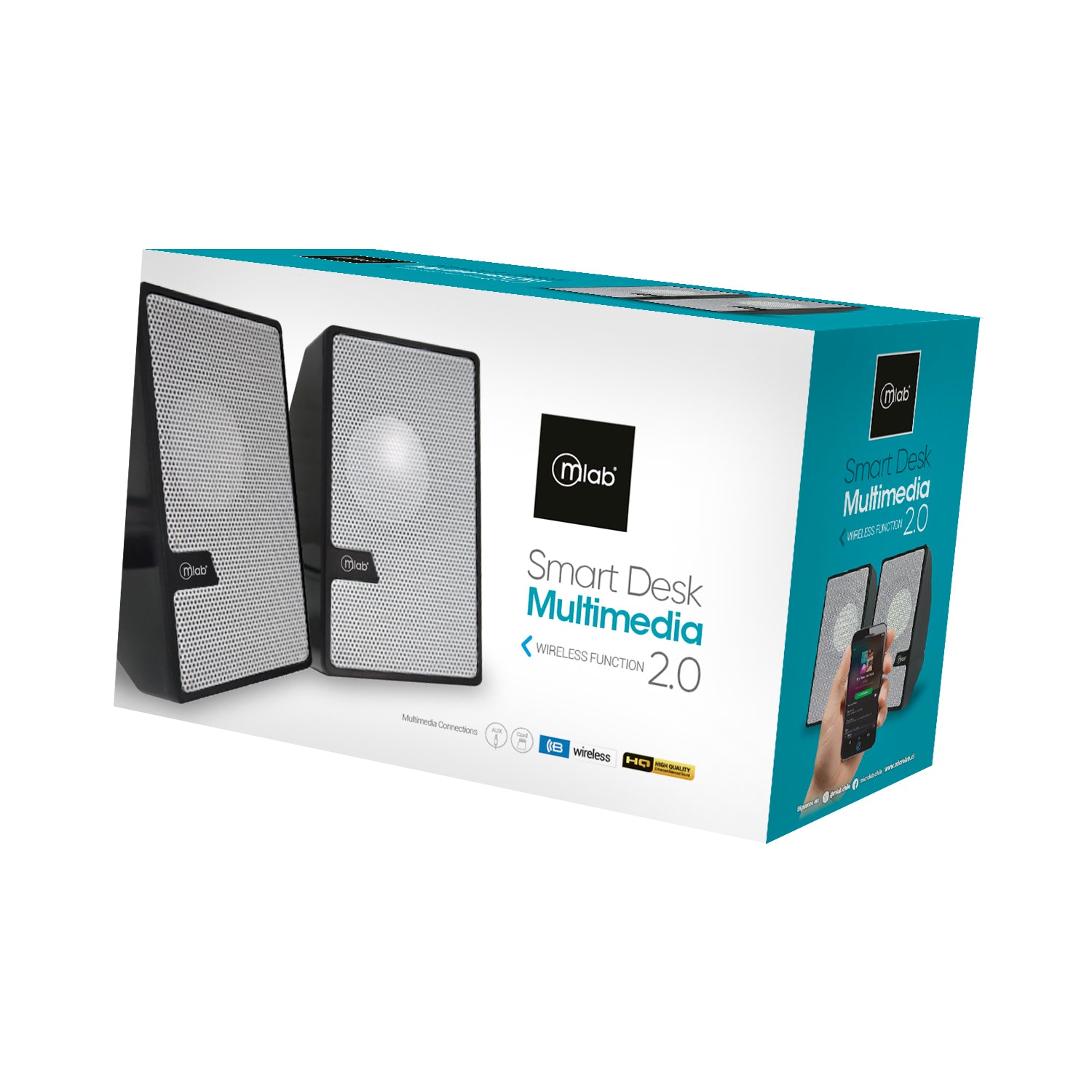 Parlantes Smart Desk Multimedia Mlab