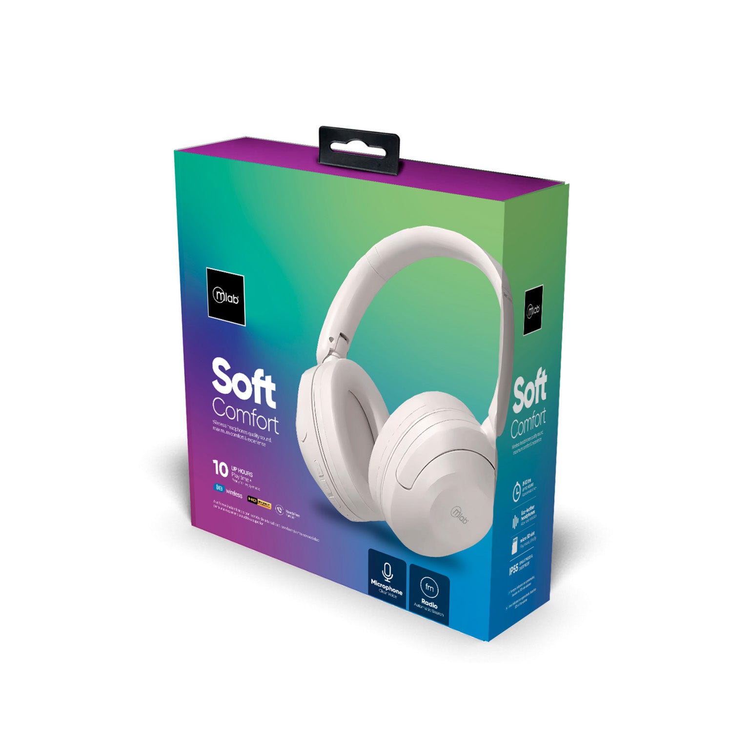 Audífonos bluetooth soft comfort Microlab