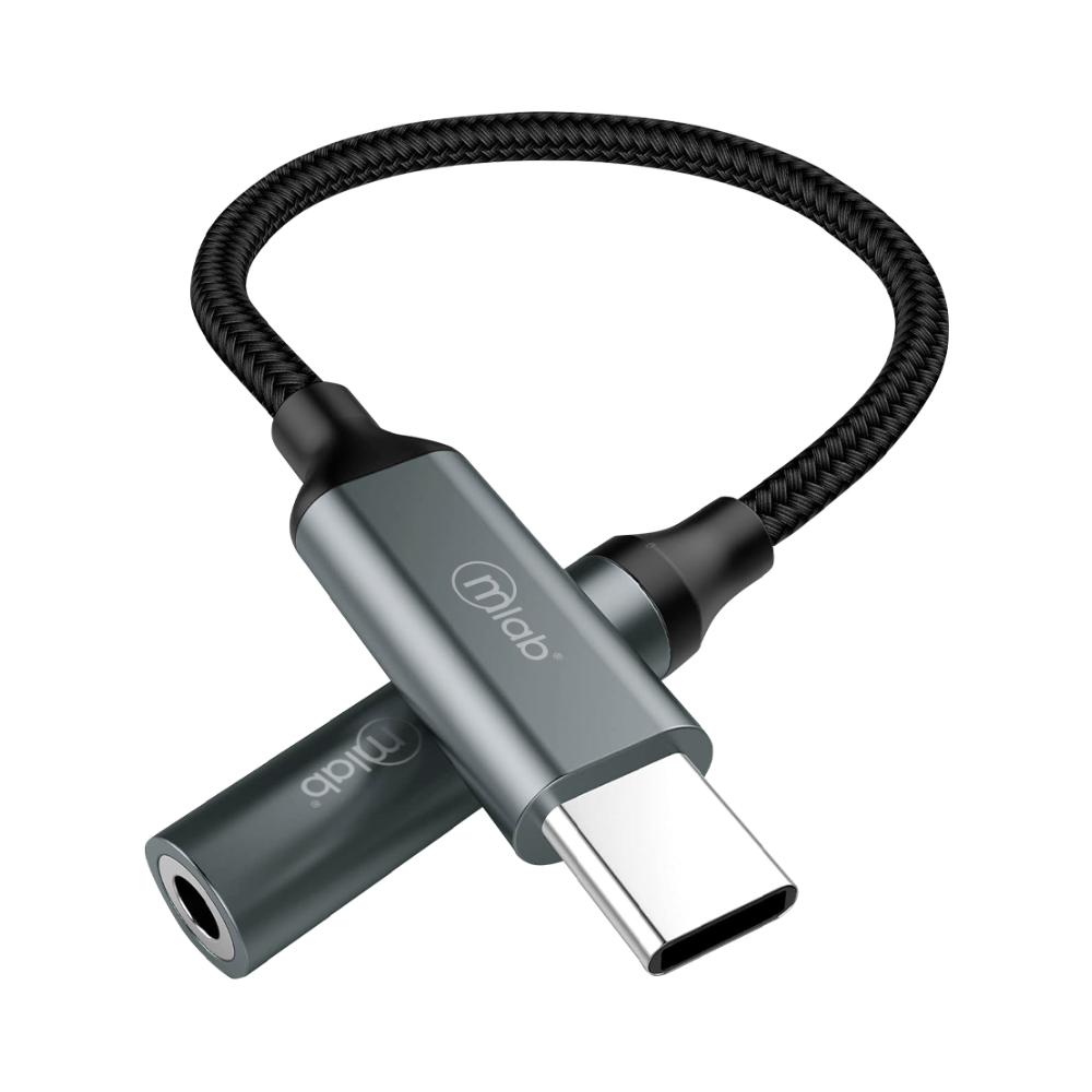 Adaptador USB C a Audio 3.5 mm Microlab