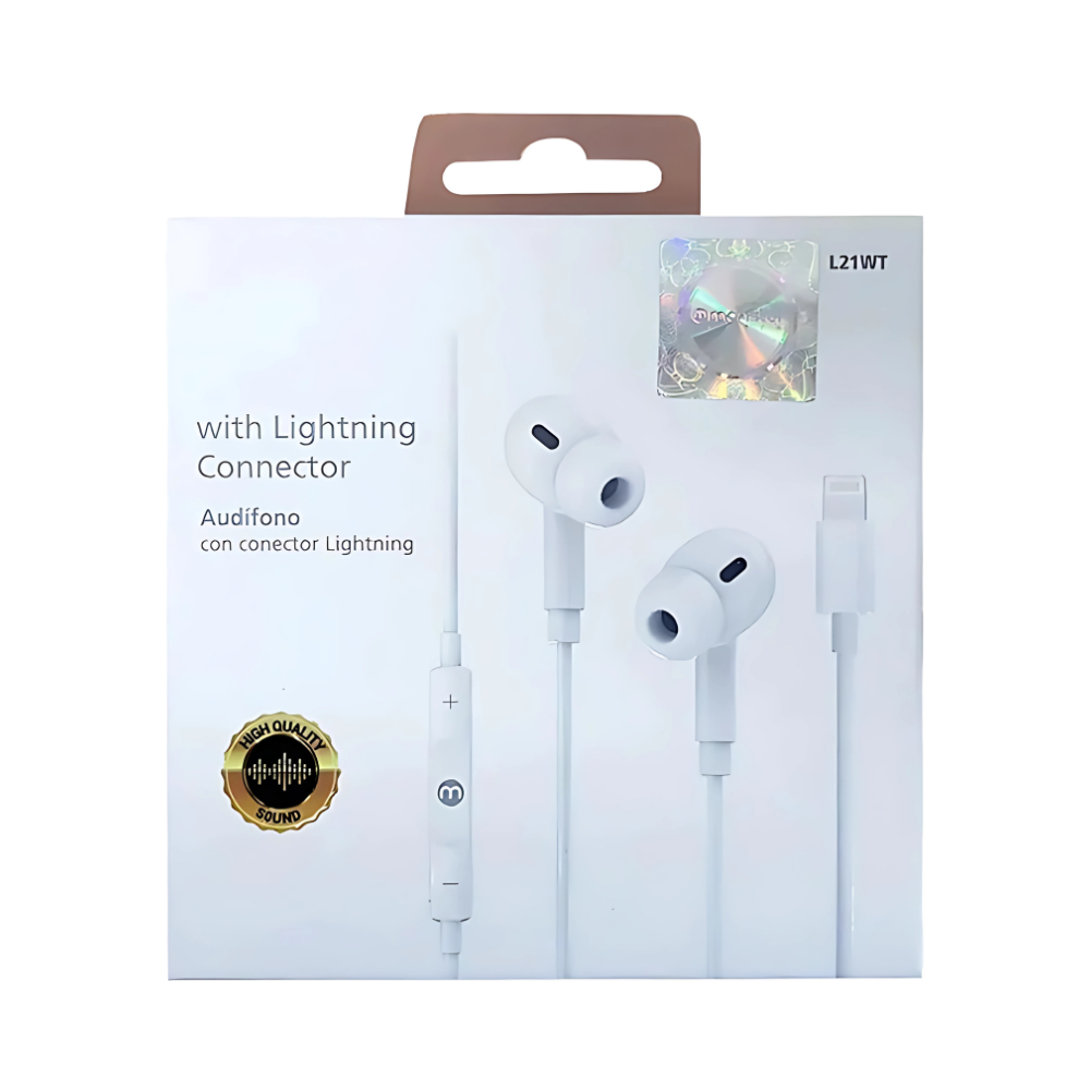 Audífono con Conector Lightning Monster