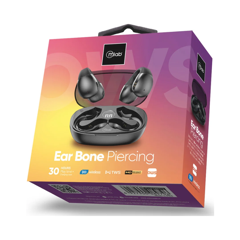 Audífonos inalámbricos ear bone piercing Microlab