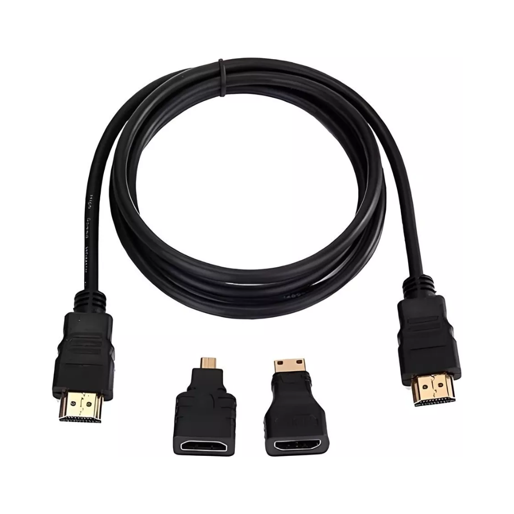 Cable HDTV 3 en 1 HDMI