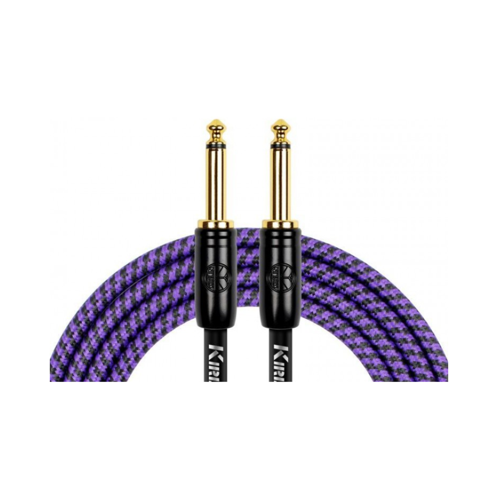Cable Instrumento 6,3 Mono Tela Purpura 6 m Premium Kirlin