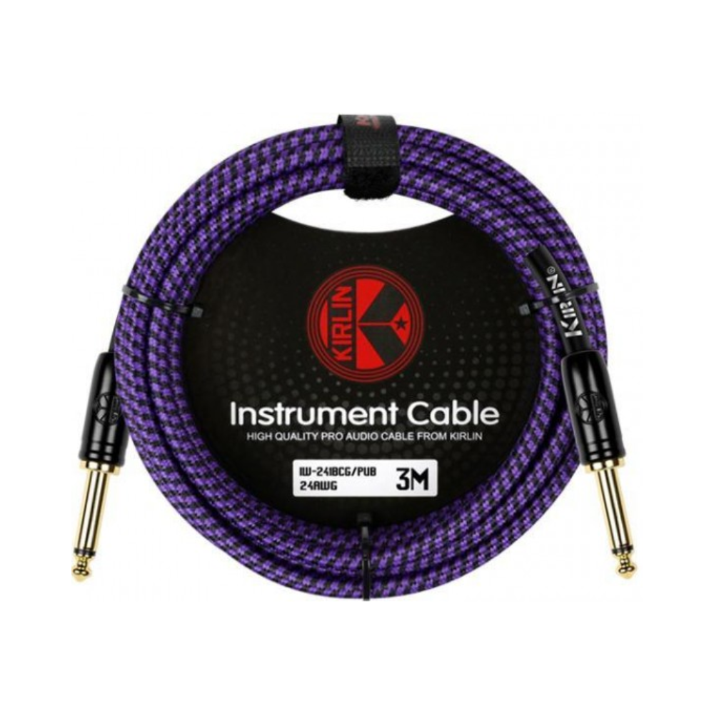 Cable Instrumento 6,3 Mono Tela Purpura 6 m Premium Kirlin