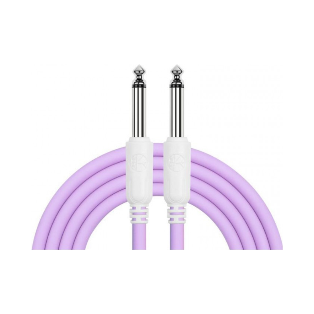 Cable para instrumento 6,3 a 6,3 3m lila Kirlin