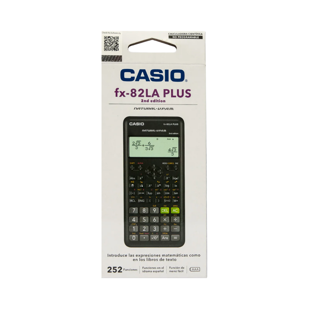 Calculadora científica FX-82LA PLUS 2 Casio