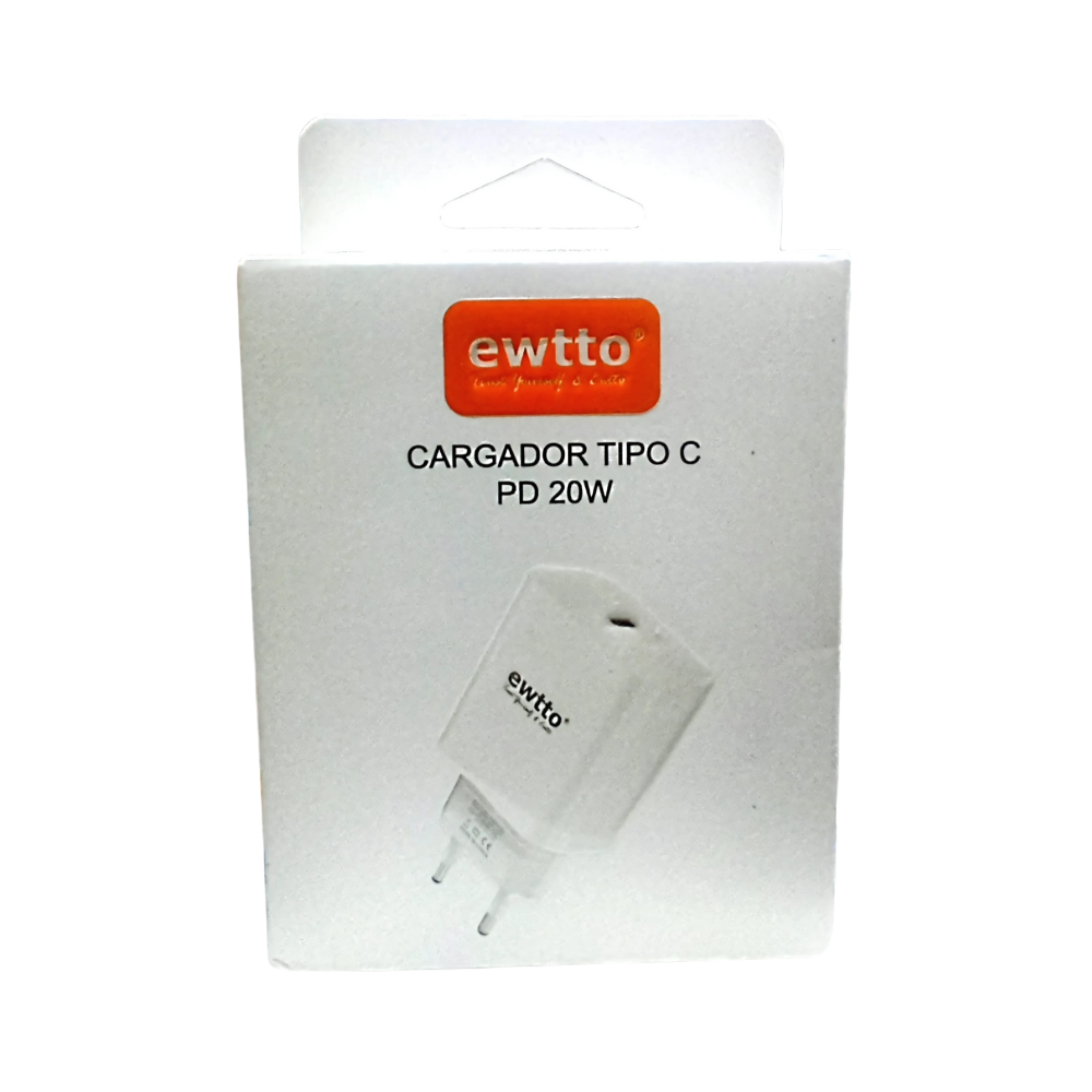 Cargador Tipo C PD 20W Ewtto