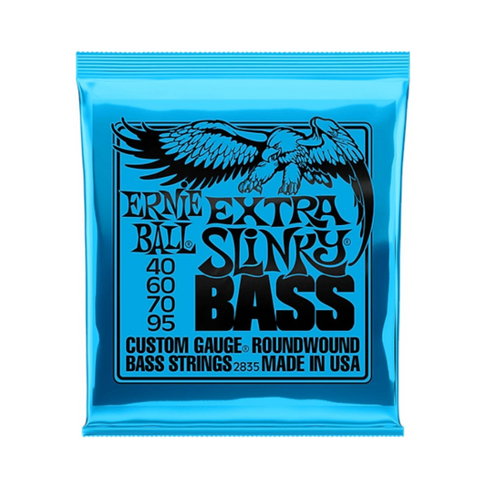 Cuerdas Bajo 4 cuerdas Extra Slinky 40-95 Ernie Ball