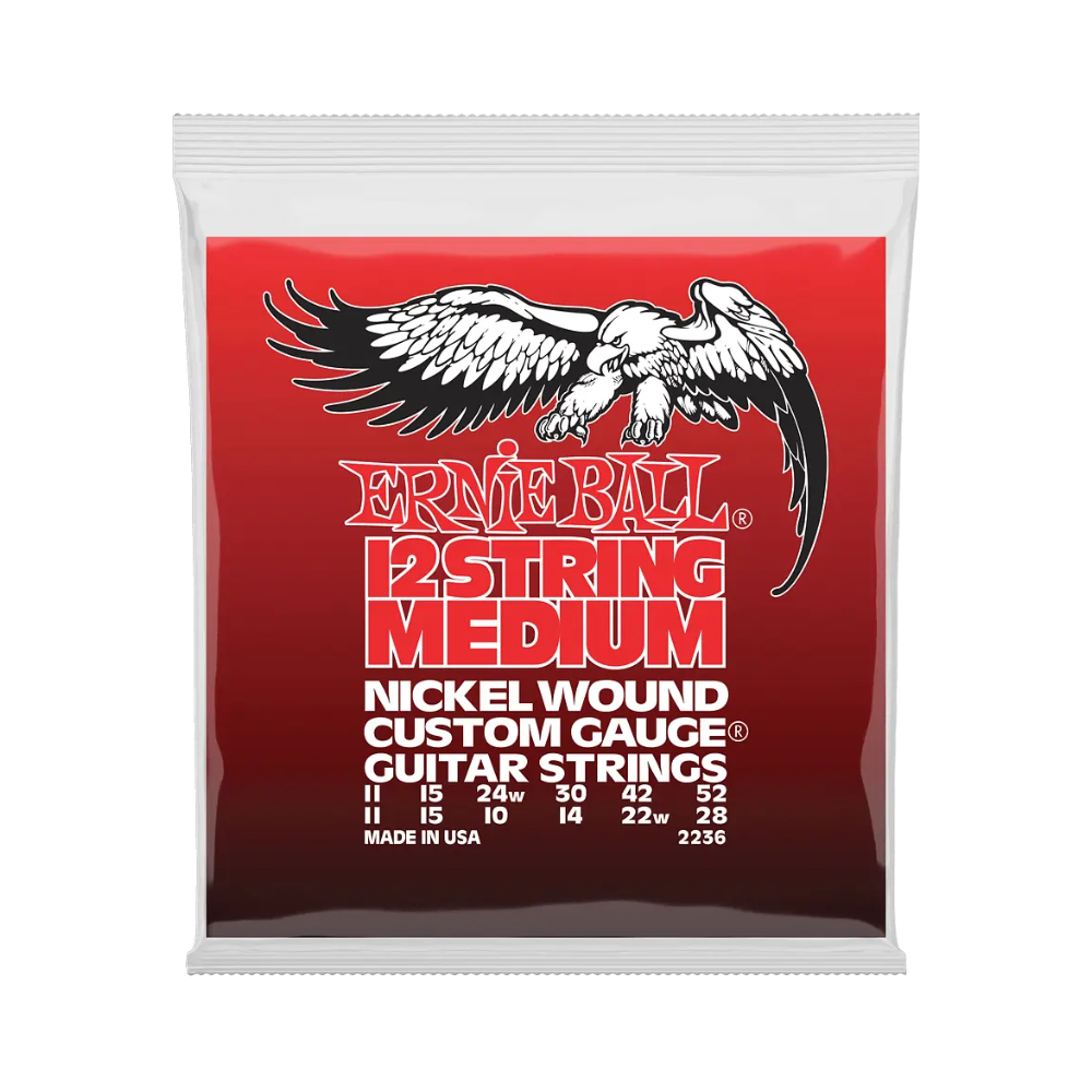 Cuerdas Guitarra 12 Strings Medium 11-52 Ernie Ball