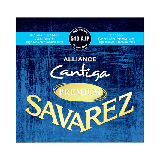 Cuerdas Guitarra Clásica Tensión Alta Alliance Cantiga Savarez