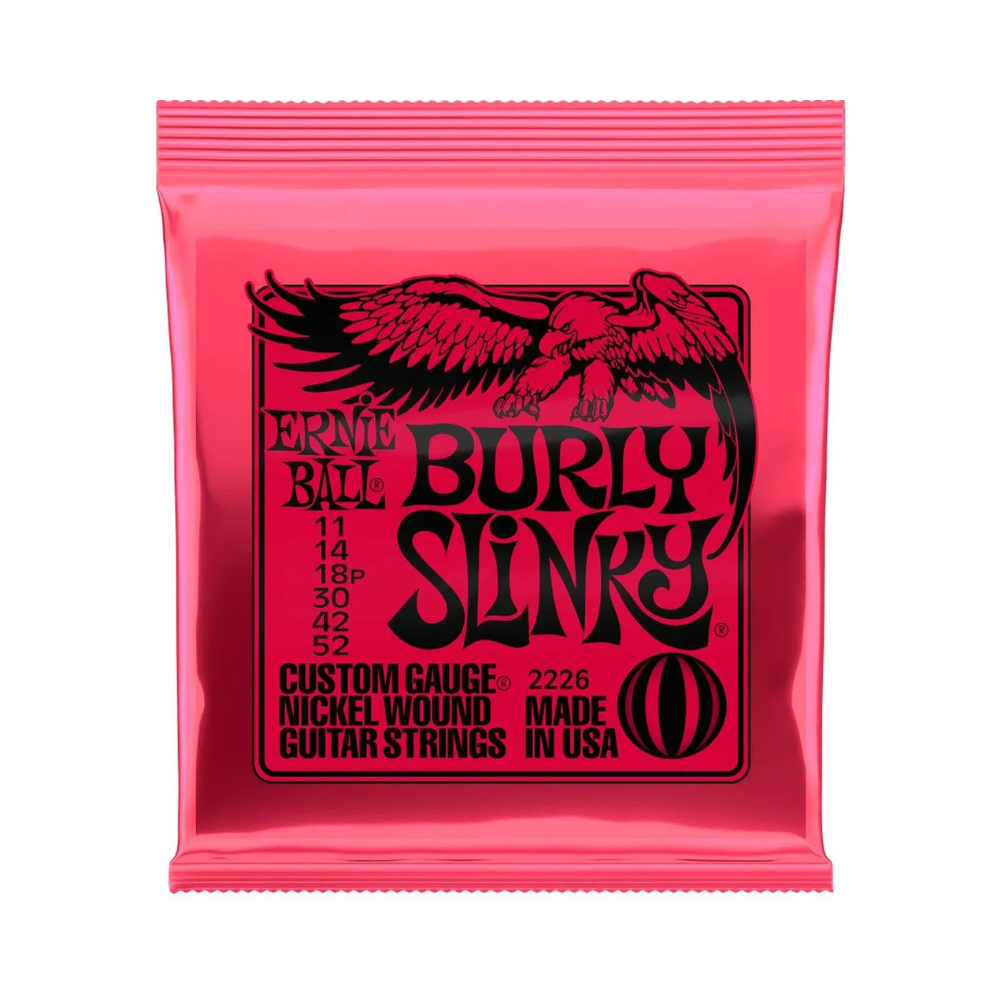 Cuerdas Guitarra Eléctrica Burly Slinky 11-52 Ernie Ball