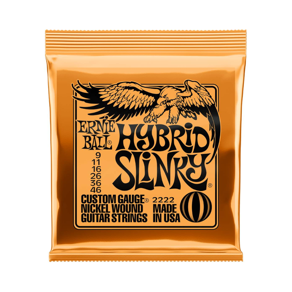 Cuerdas Guitarra Eléctrica Hybrid Slinky 09-46 Ernie Ball