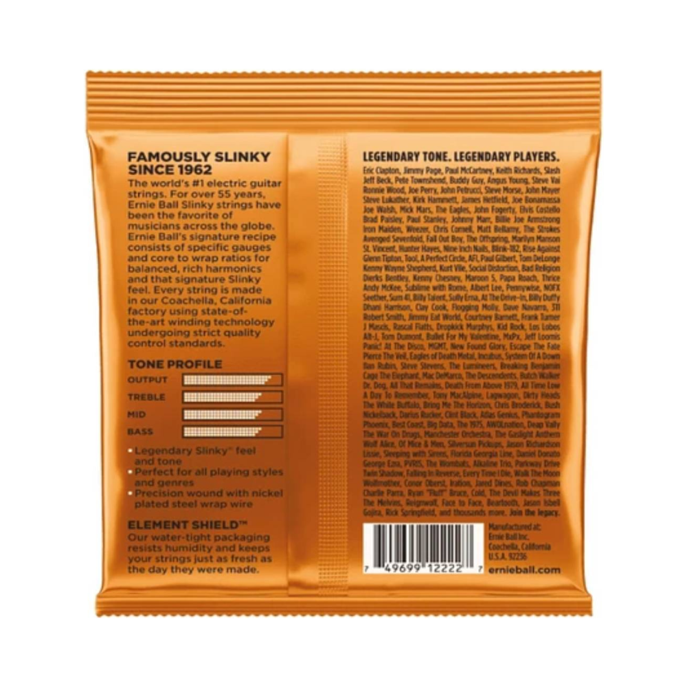 Cuerdas Guitarra Eléctrica Hybrid Slinky 09-46 Ernie Ball