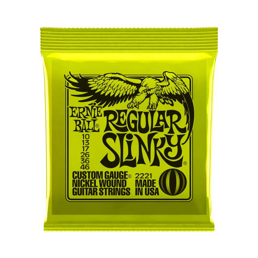Cuerdas Guitarra Eléctrica Regular Slinky 10-46 Ernie Ball