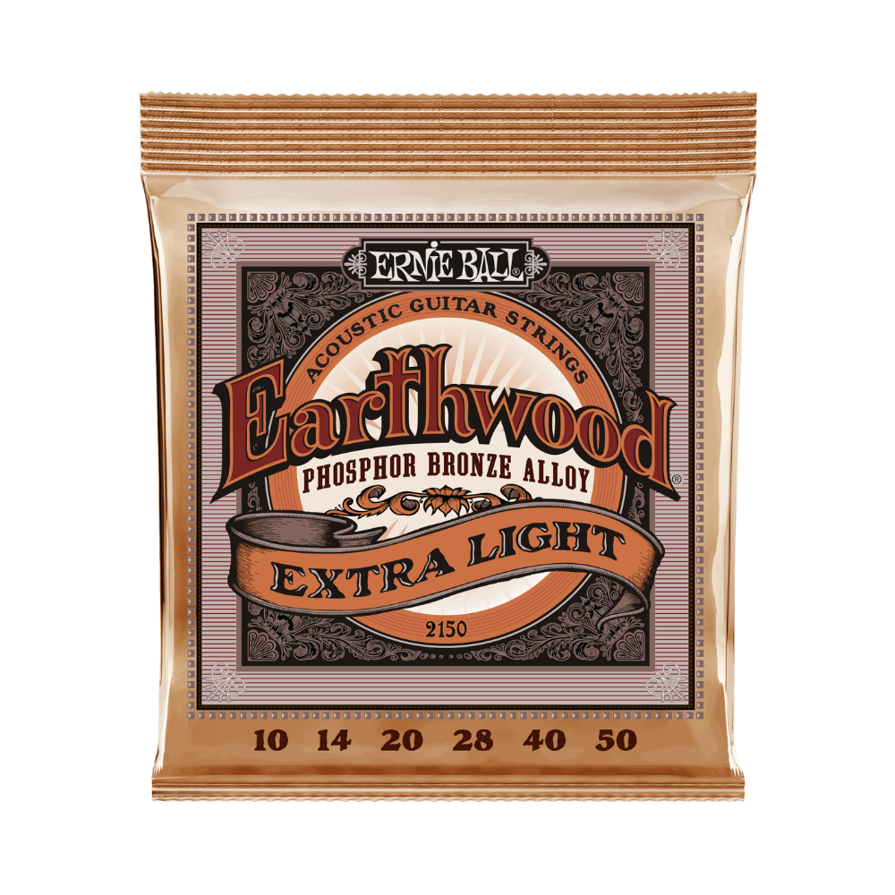 Cuerdas para Guitarra Acústica Earthwood Phosphor Bronze 10 – 50 Ernie Ball