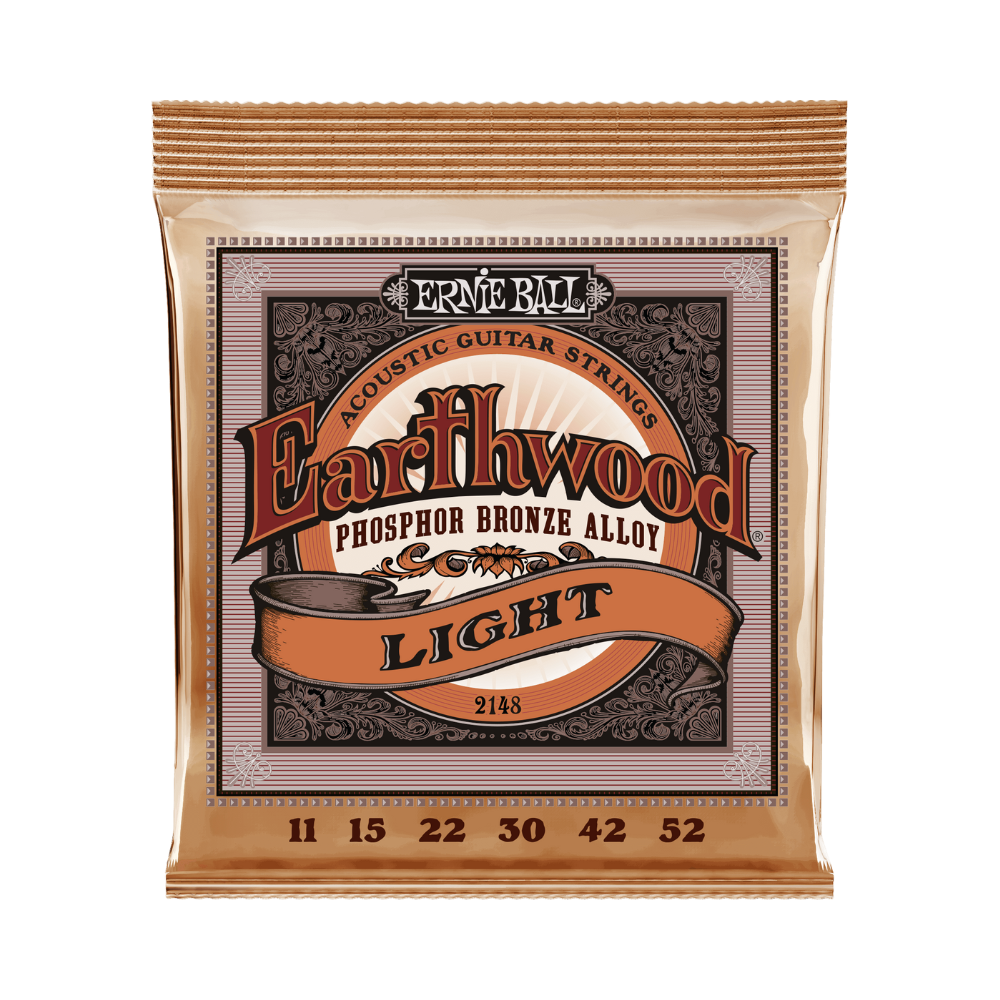 Cuerdas para Guitarra Acústica Earthwood Phosphor Bronze 11 – 52 Ernie Ball