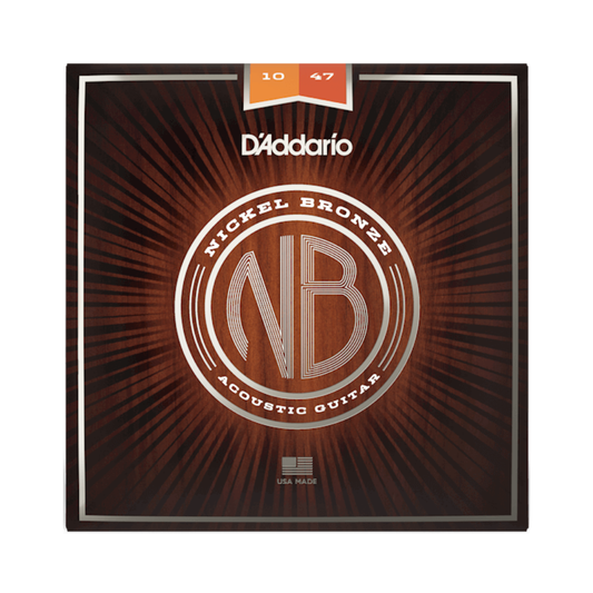 Cuerdas para Guitarra Acústica NB 10-47 D'Addario