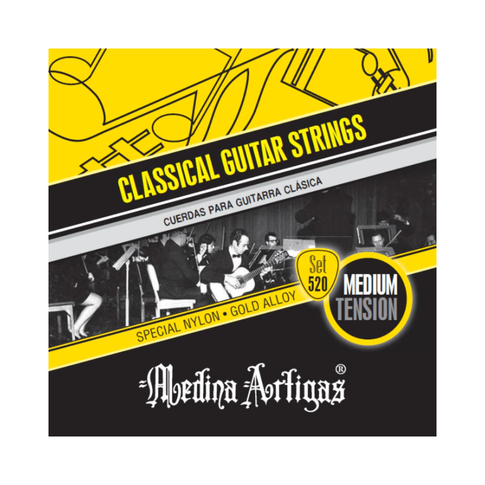 Cuerdas para Guitarra Clásica Medina Artigas