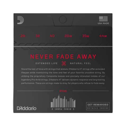 Cuerdas para  Guitarra Clásica XTC45 D'Addario