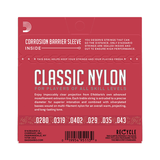 Cuerdas para Guitarra Classic Nylon D’Addario