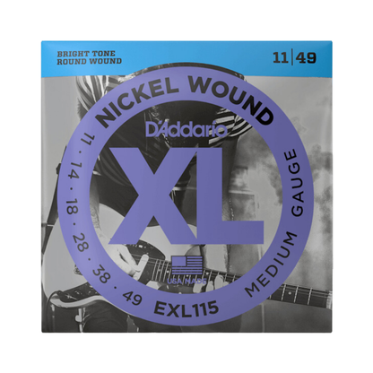 Cuerdas para Guitarra Eléctrica 11-49 D'Addario
