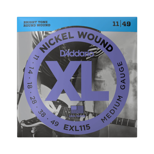 Cuerdas para Guitarra Eléctrica 11-49 D'Addario