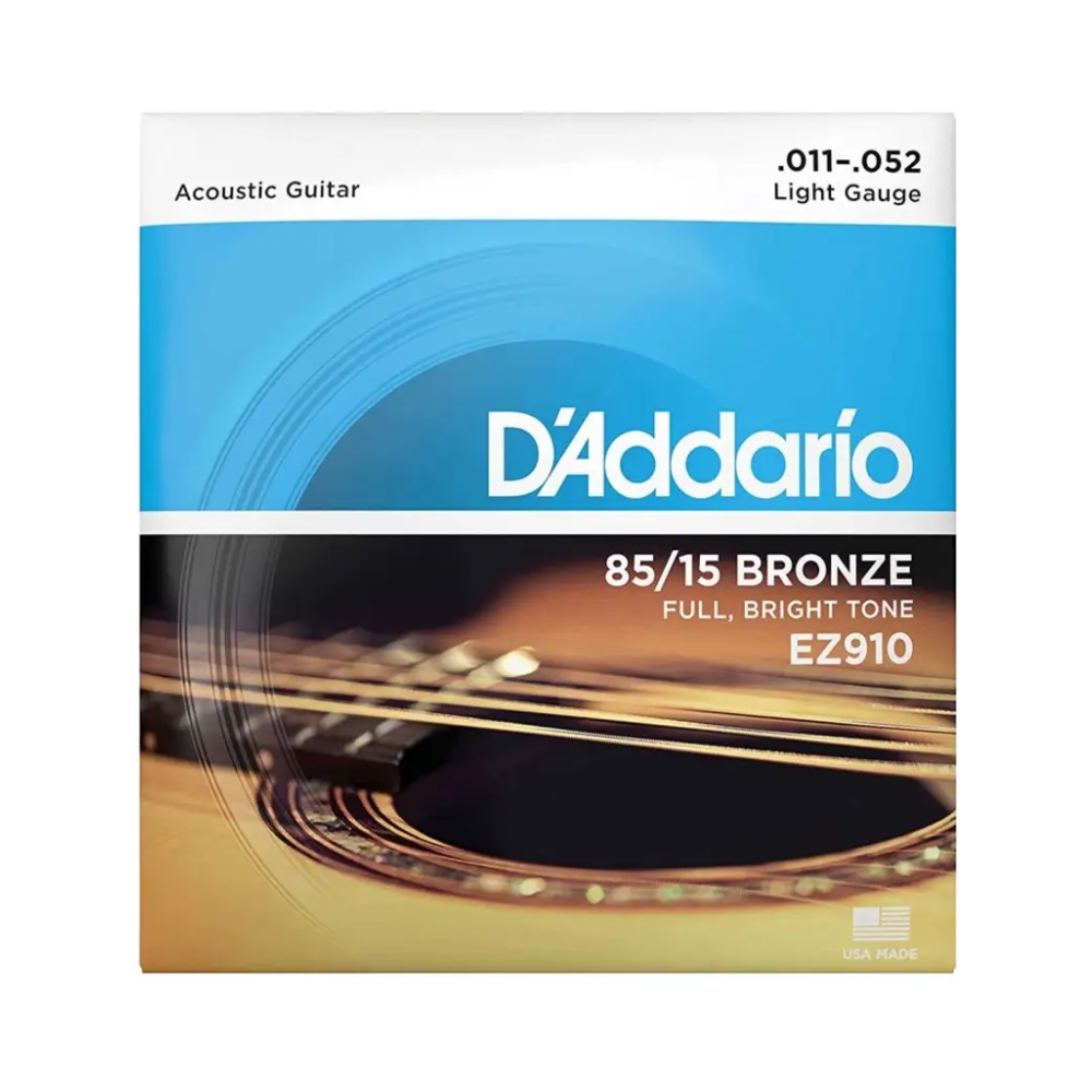 Cuerdas para Guitarra Electroacústica Bronce 11-52 D'Addario